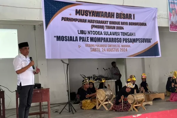 Masyarakat Sindue Raya Bersaudara Gelar Mubes Pertama, Dihadiri Pasangan Anwar-Reny